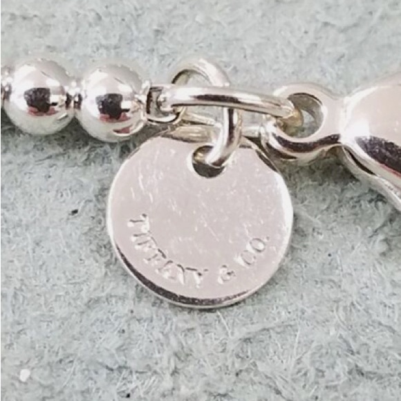 ✨ Rare Vintage Tiffany & Co. Elsa Peretti® 36” Sterling Silver Bead Necklace ✨ - Picture 6 of 10